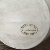 Pichet ancien en porcelaine à feu de Grigny