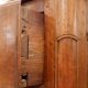 18th Century French Crossbow Front Chest of drawers in Walnutt