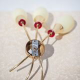 Lunel house, 3-burner wall lamp