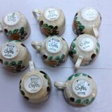 8 BOCH coffee cups