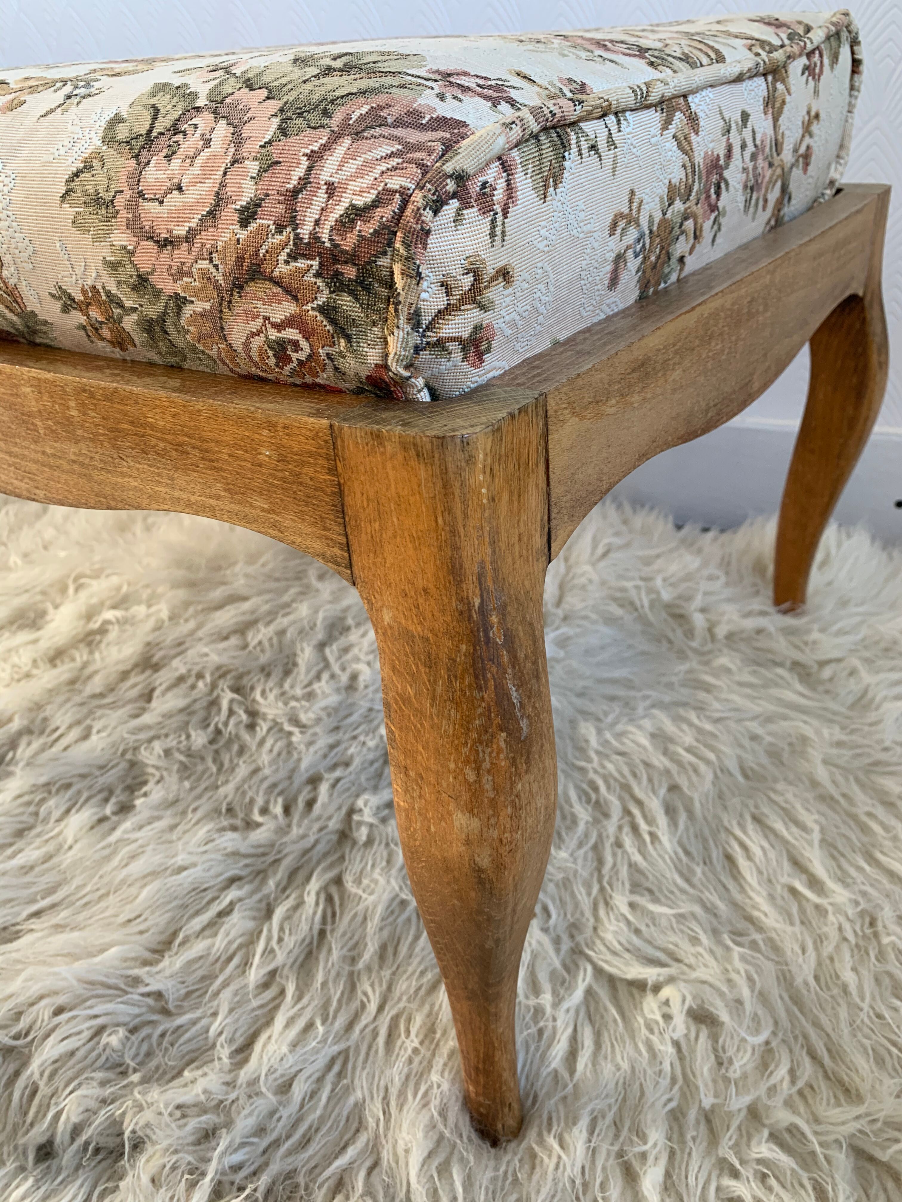 Vintage foot rest