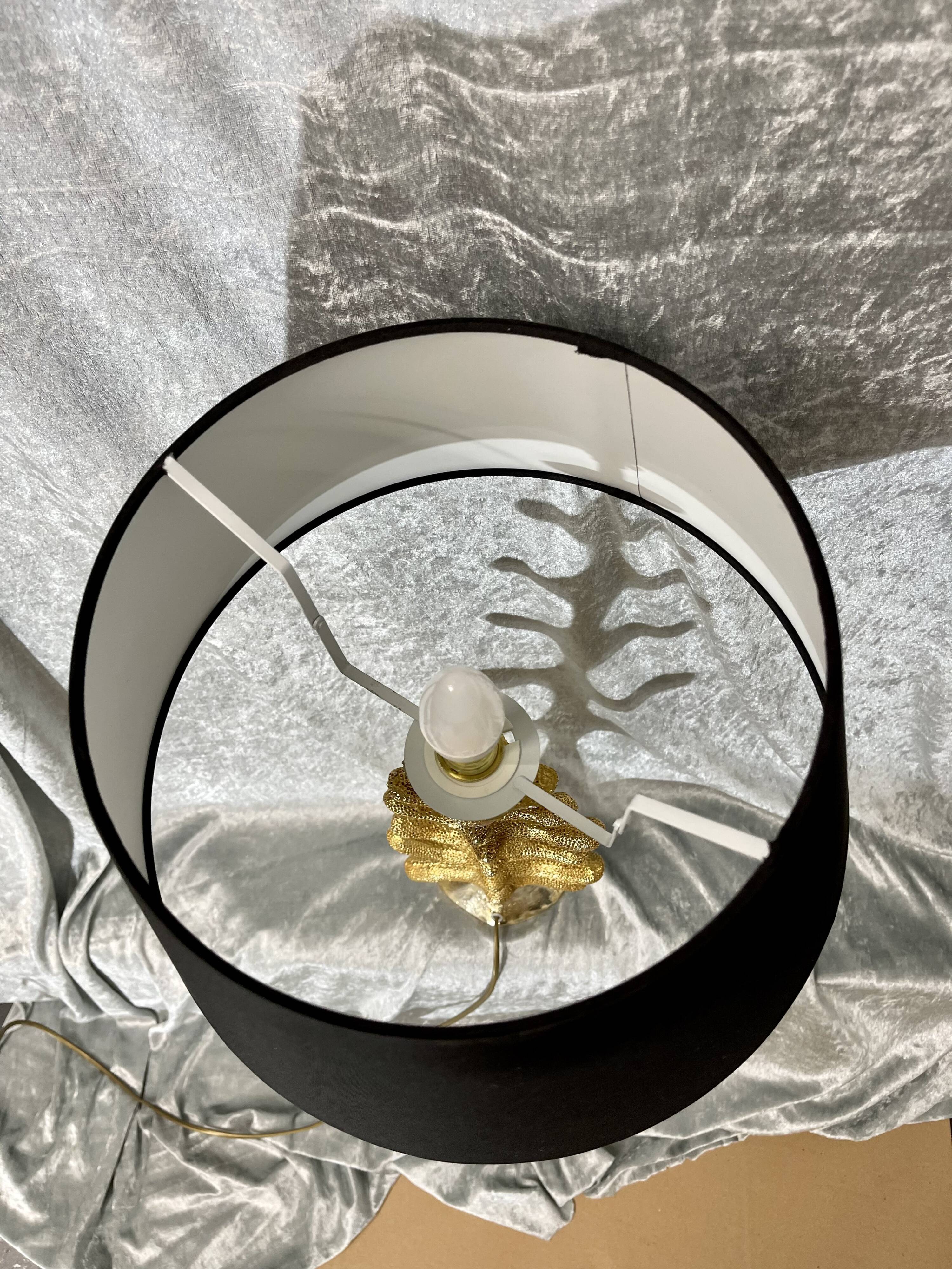 Lampe bronze doré de Stéphane Galerneau