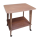 Table served legs compass with wheels 1950s