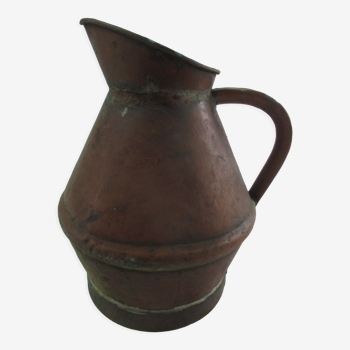 Copper pitcher