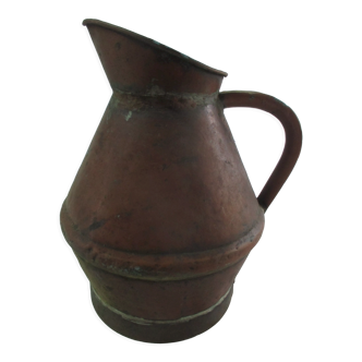 Copper pitcher