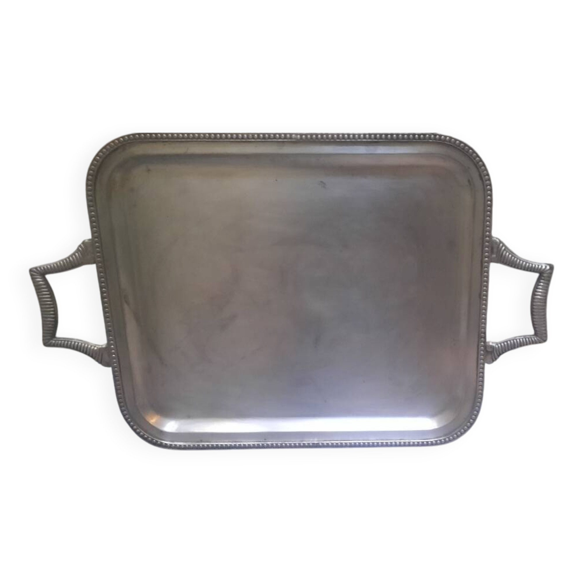 Silver-plated tray