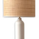 Lampe céramique et rabane