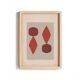 Duo Peintures abstraites sur papiers anciens - signées Eawy