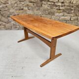 Table basse bois vintage 1970"
