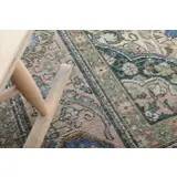 1970s Vintage Persian Handmade Wool Cotton Pink Oversized Rug 300x379
