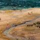 Ancient painting, Breton landscape, Saint Lunaire, signed, 1950s