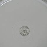 Lot of 6 vintage limoges porcelain dessert plates 1950