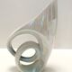 White and Iridescent Blue Ceramic Vase / Centerpiece by Lusso, Italy