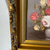 Oil on canvas, framed still life