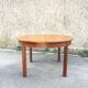 Table ronde extensible 120 à 170 cm