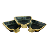 3 bronze ashtrays from the 50s