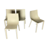 Set de 4 chaises de jardin Driade BO par Philippe Starck