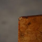 Antique Swedish table with a tilting top from the early 19th century in birch, 1800-1850s.