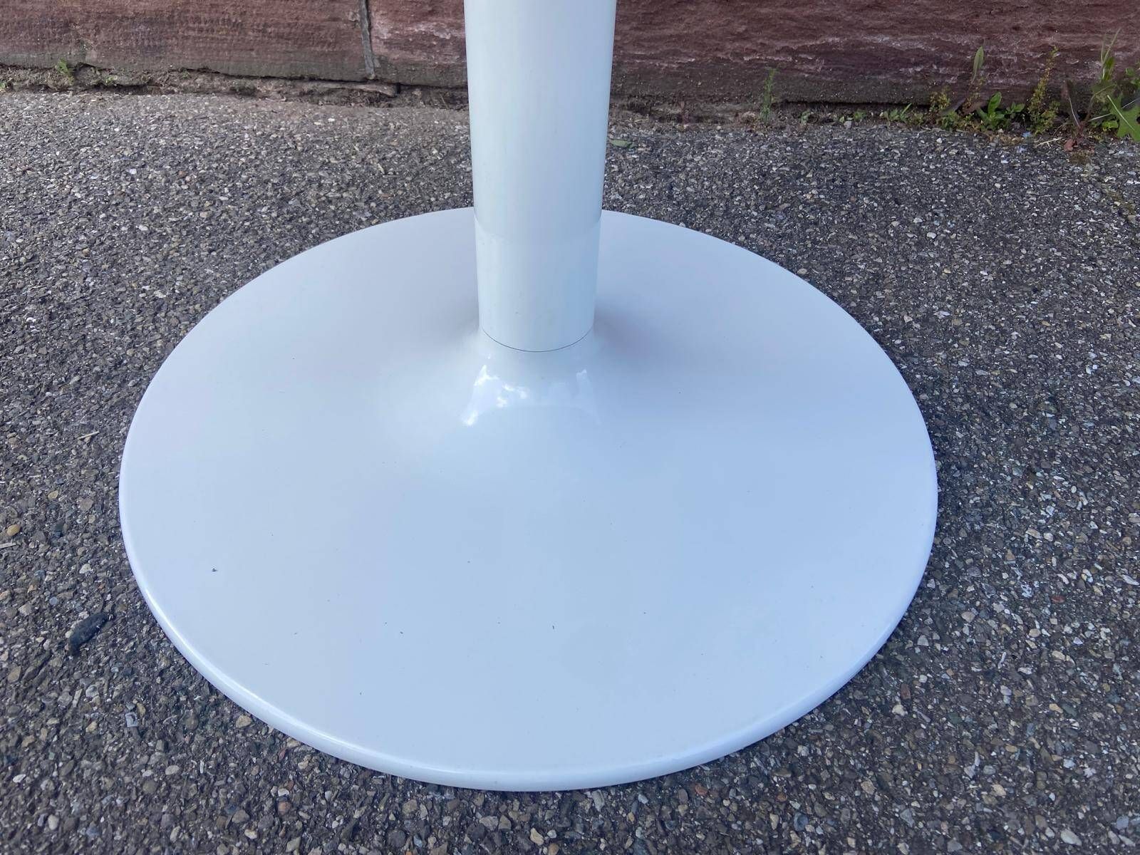 Modular table with cast iron tulip leg system brand jer fonderie chenesseau orléans 1970