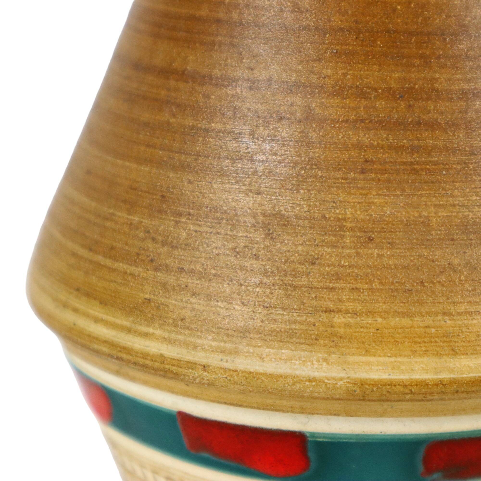 Small West Germany Vase Vintage Ceramics Sixties D&B 25cm