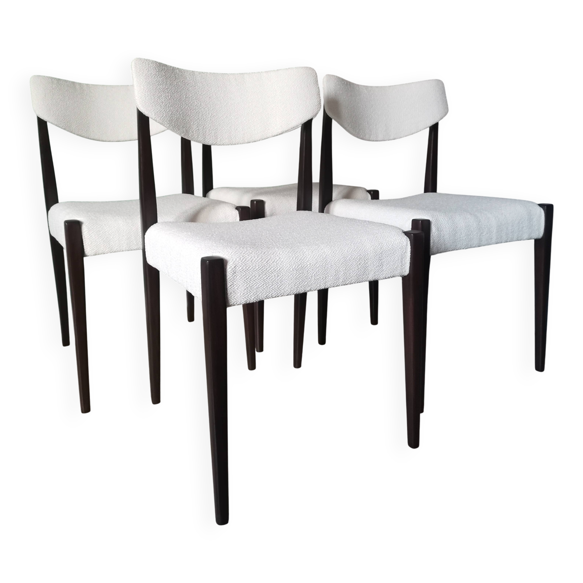Chaises scandinaves blanches