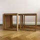 Danish pull out tables by Kai Kristiansen for Vildbjerg Møbelfabrik