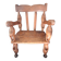 Chaise enfant en chêne sculpté. Ancien meuble breton