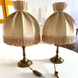 Lot 2 lampes de chevet anciennes