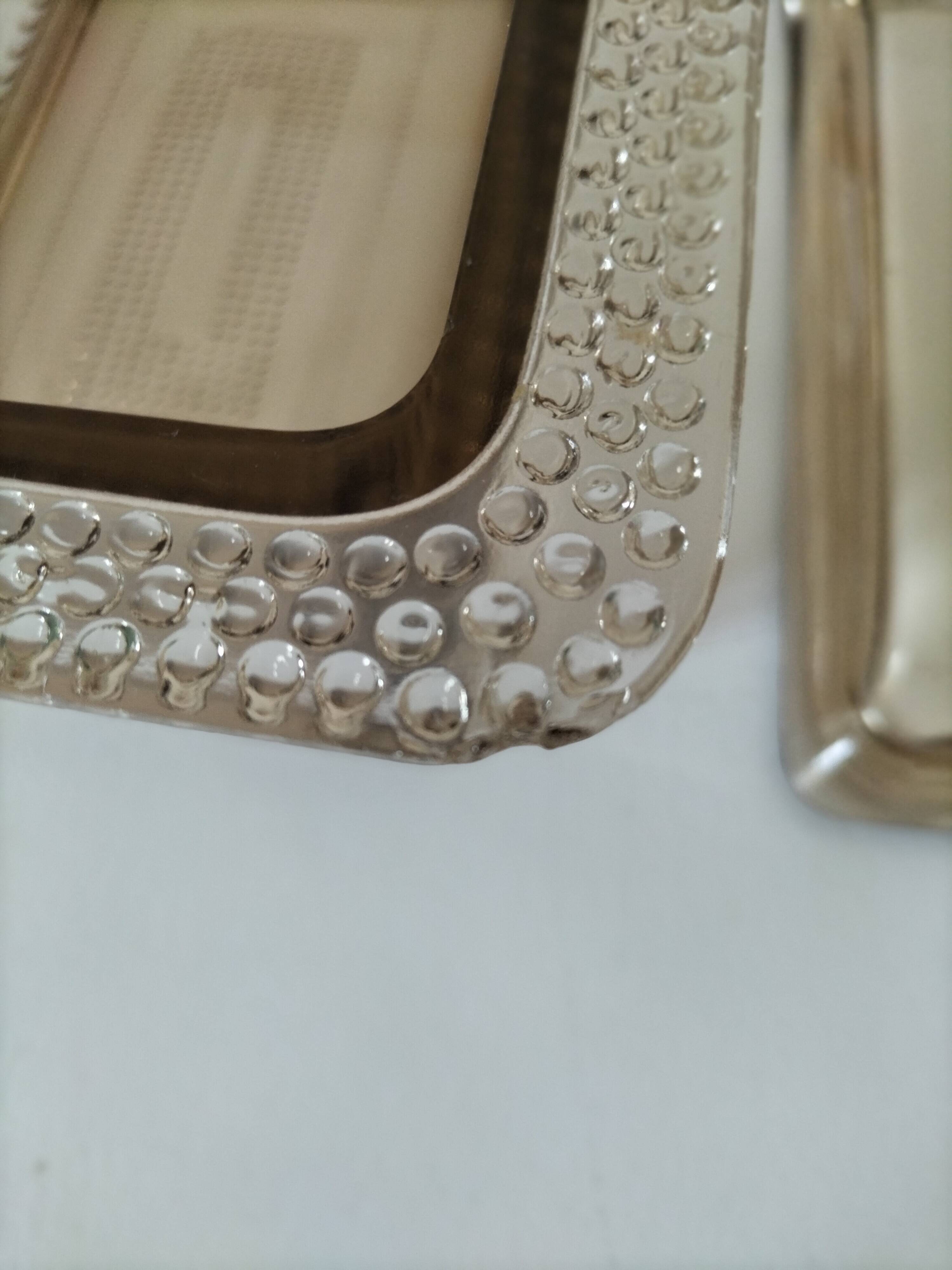 Vintage pressed glass box