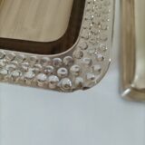 Vintage pressed glass box