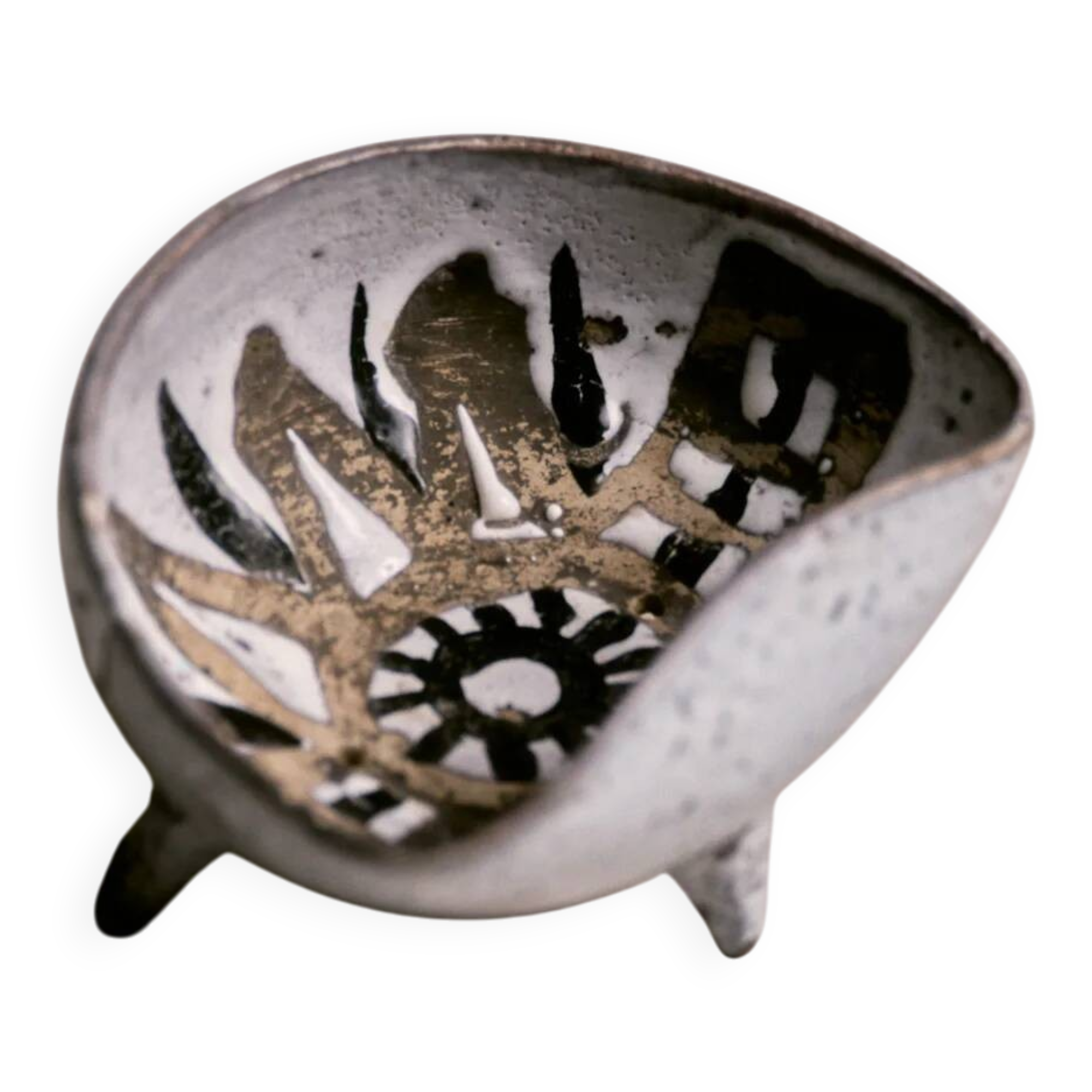 Ceramic soap dish, Roger Capron, 1960s