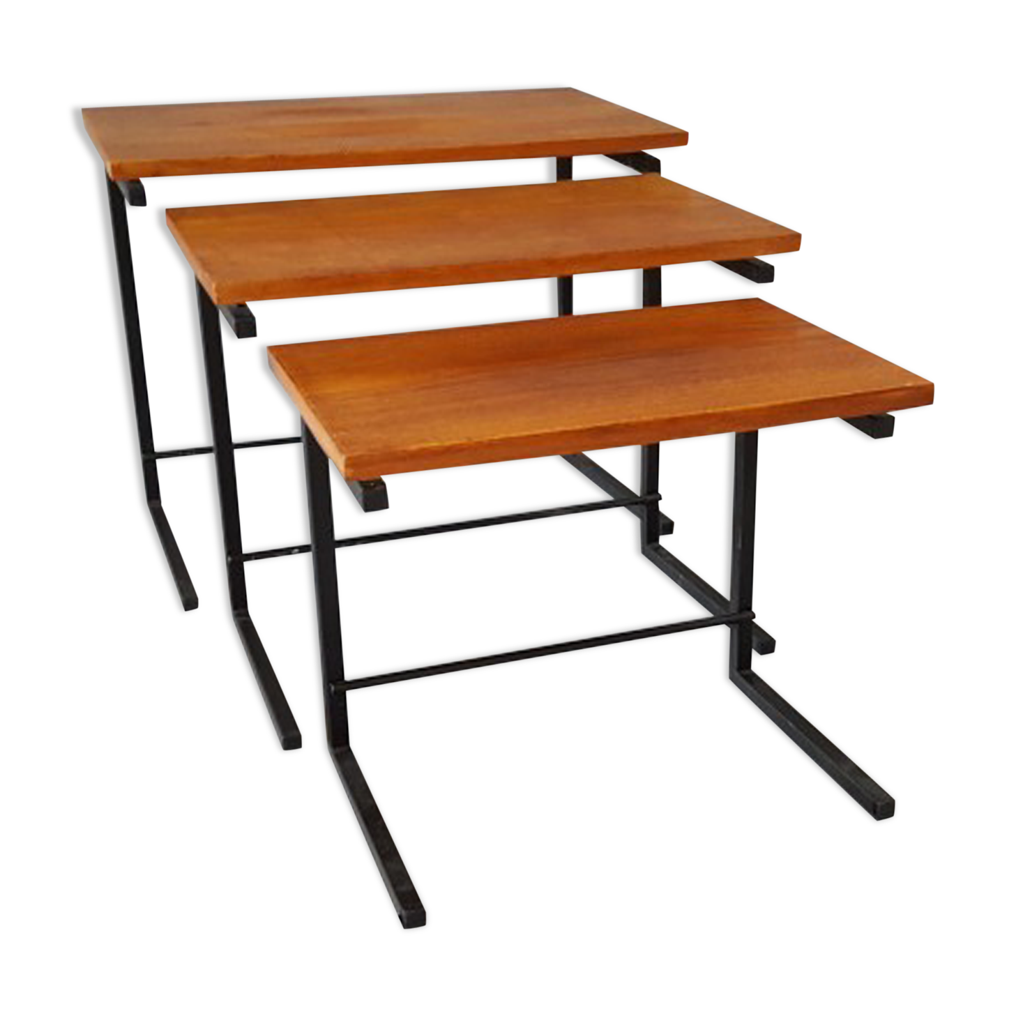 Table gigogne en teck