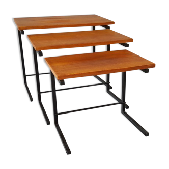 Table gigogne en teck