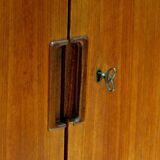 Grande armoire vintage 5 portes en teck, style moderne du milieu du siècle, années 1960