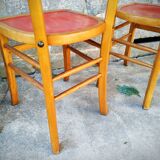Series of four bistro chairs