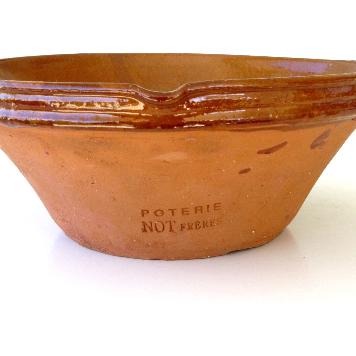 Terracotta glazed pottery NOT Brothers