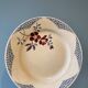 Set of 7 flat plates Digoin Sarreguemines, Barfleur model