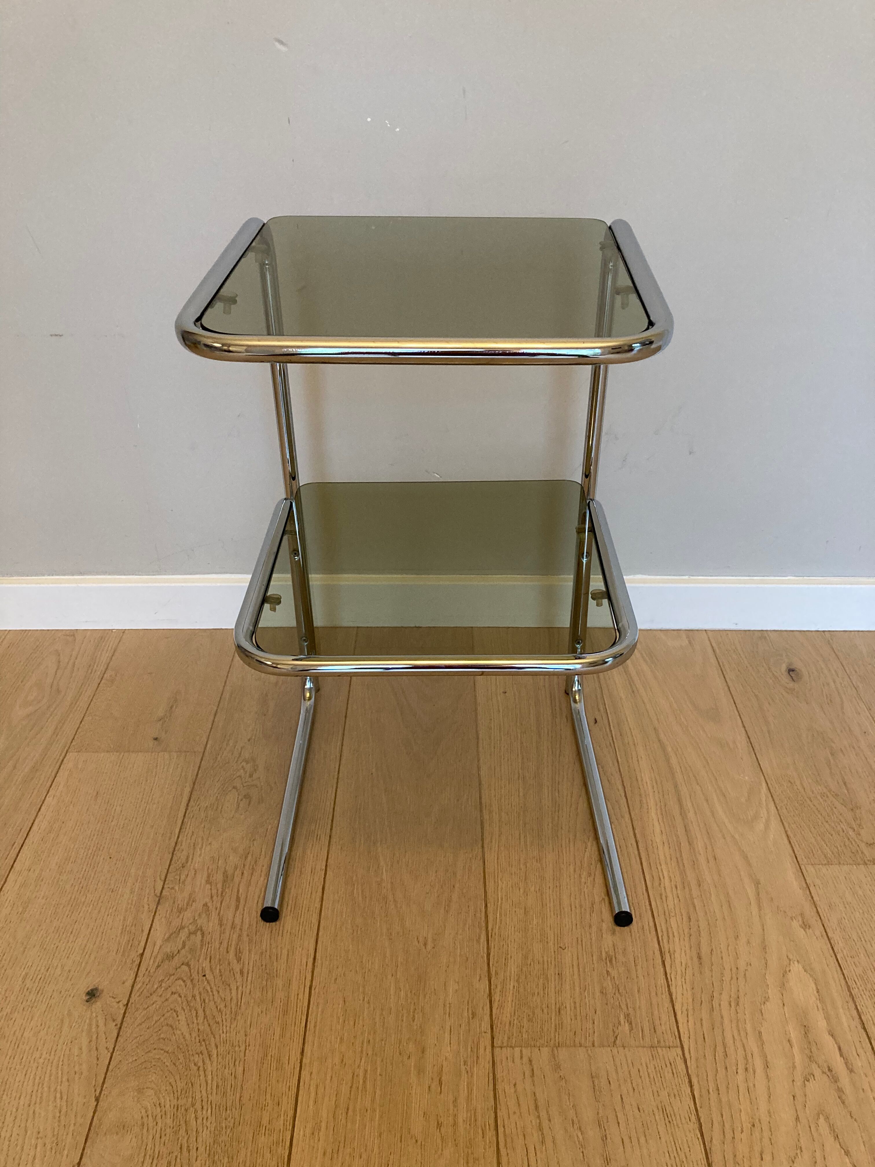 Bout de canapé verre