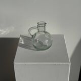 Mini round glass carafe D9 H14.5