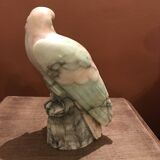 Bird made of marbled hard stone.
