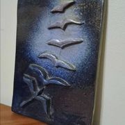 Bas relief "Vol d'hirondelles"