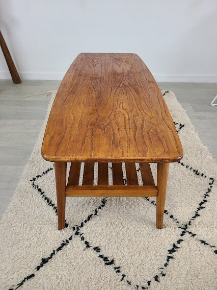 Table basse vintage design scandinave 1950