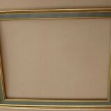 Empire green and gold frame foliage 56.7 x 44.6 cm