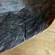 XXL monoxyl cup, mountain folk art with ears, 19th century