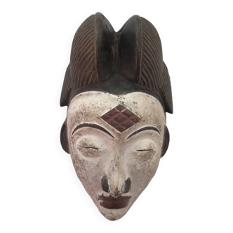 Masque africain ancien - Punu Gabon