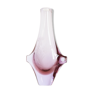 vase vintage en cristal