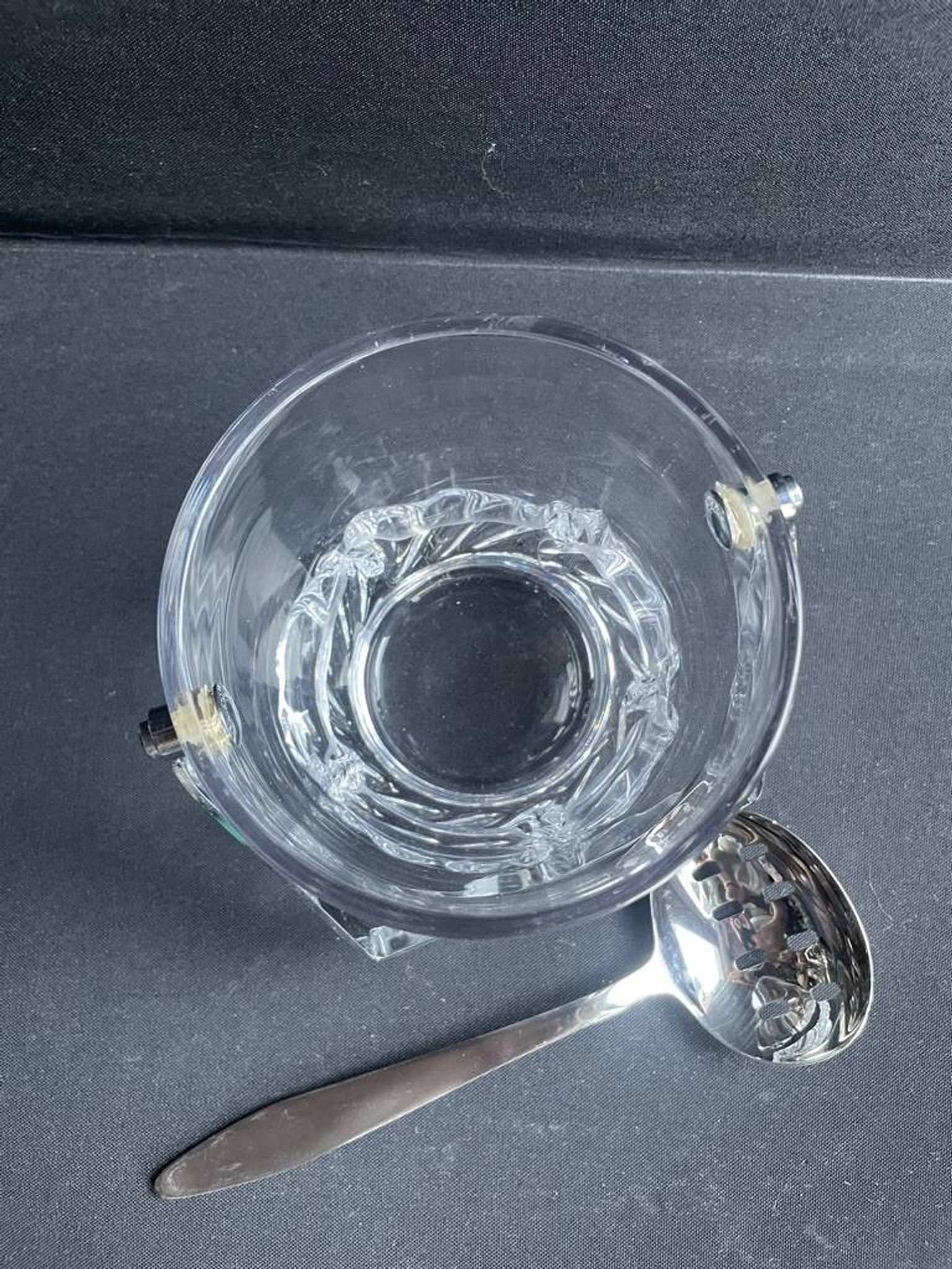 Seau à glace avec cuillère Daum Sorcy