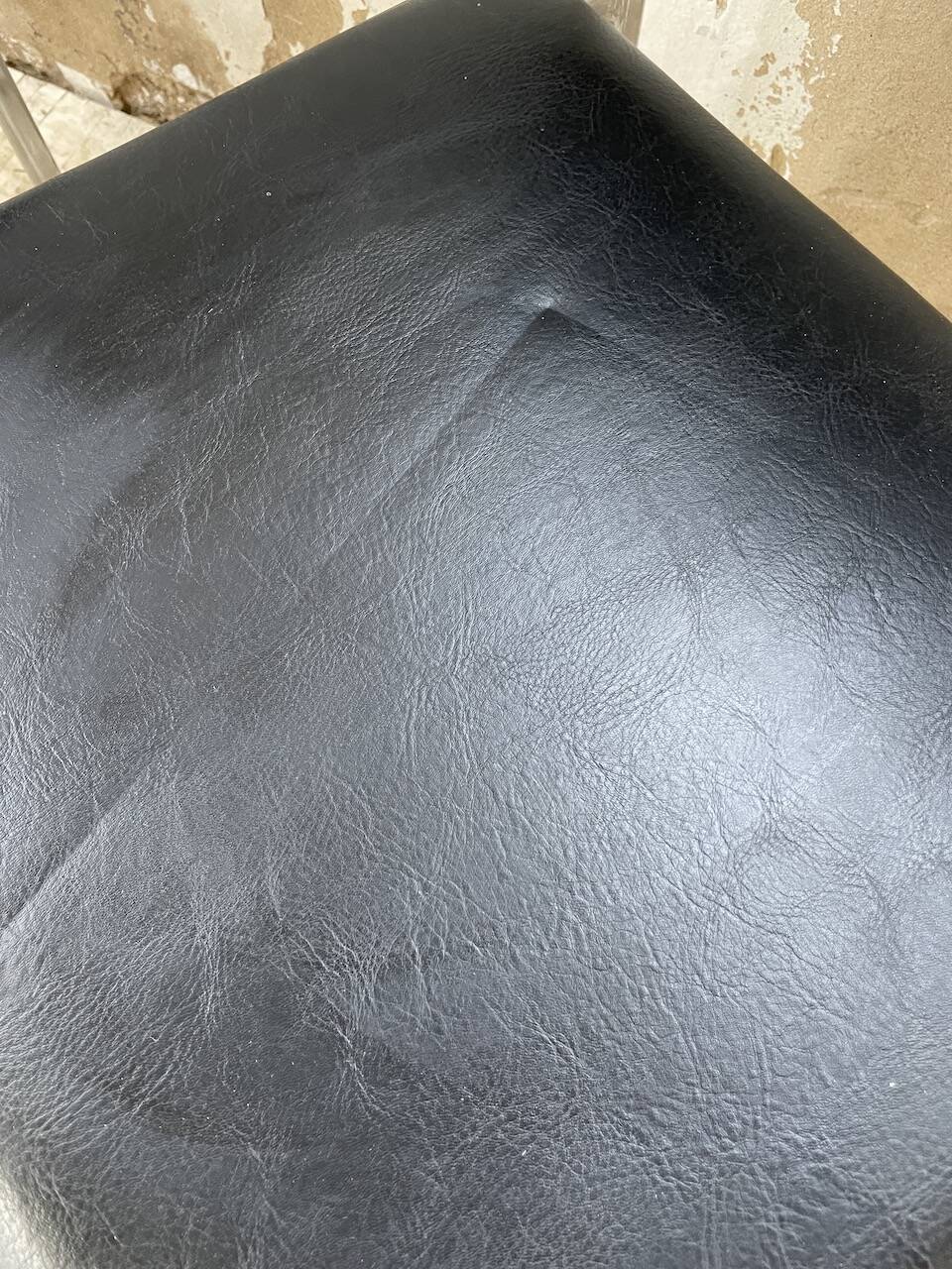 Pair of chrome office chairs
