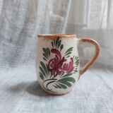 Small hand-painted pitcher