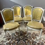 Suite of 4 Louis XVI style chairs